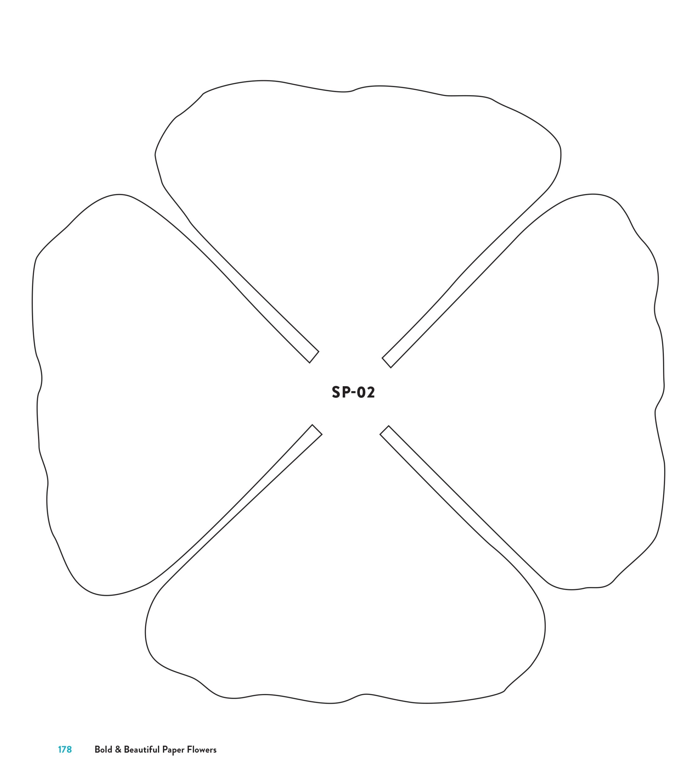 Paper Flower Templates Printables