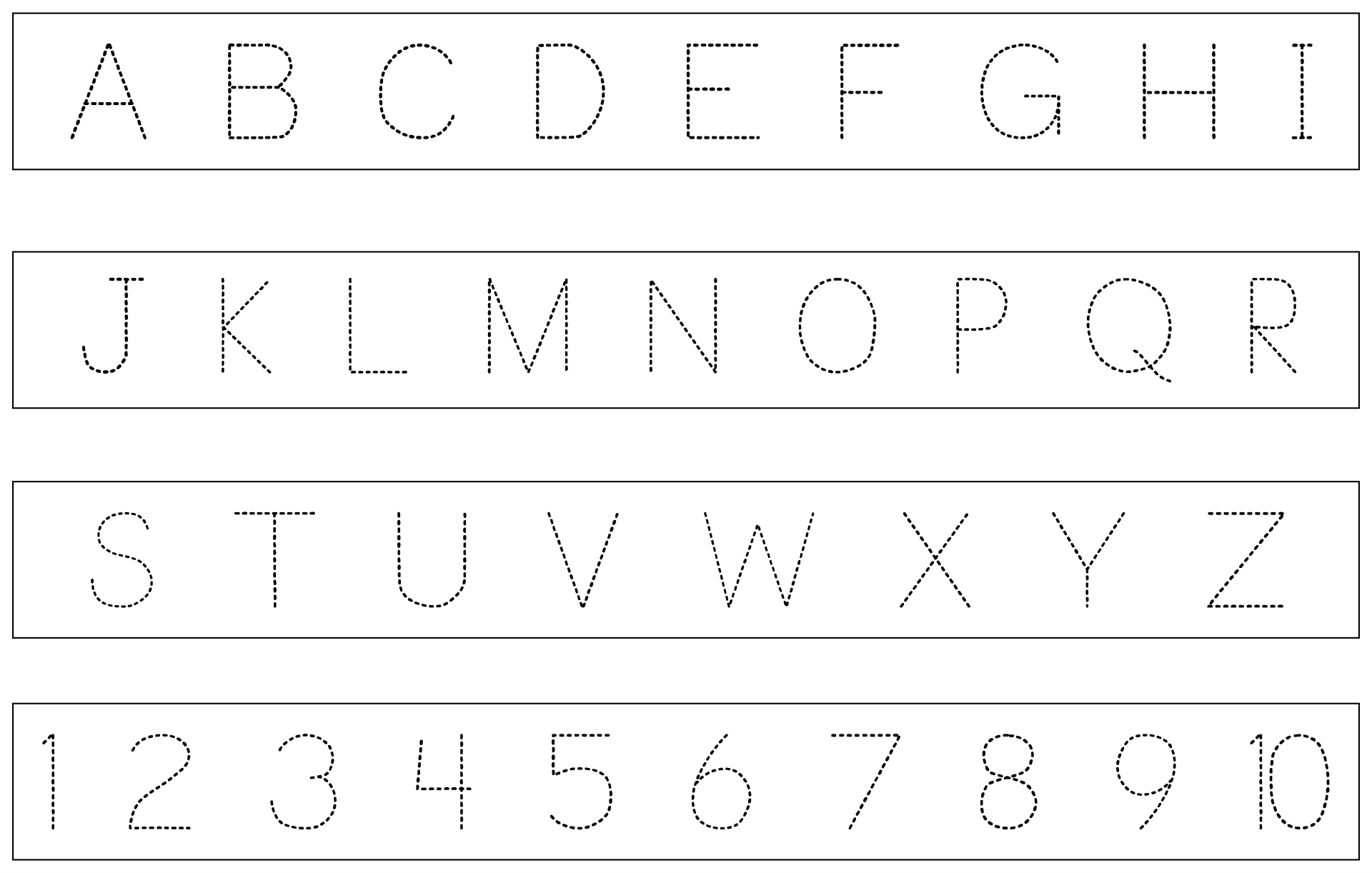 Traceable Letters 10 Free PDF Printables Printablee 