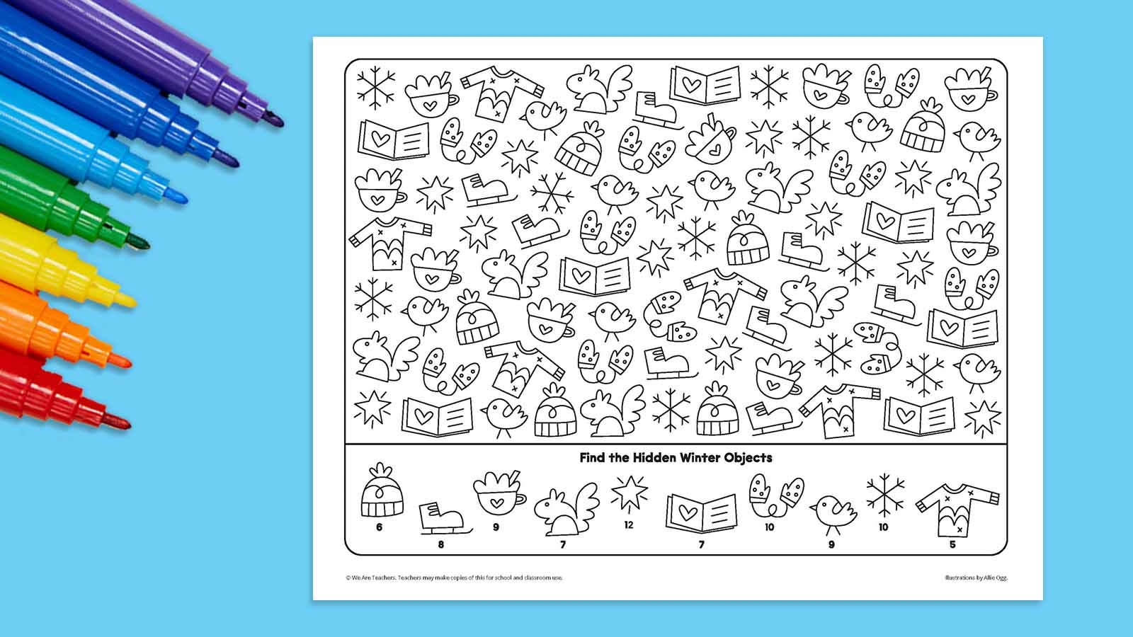Free Printable Winter Activities