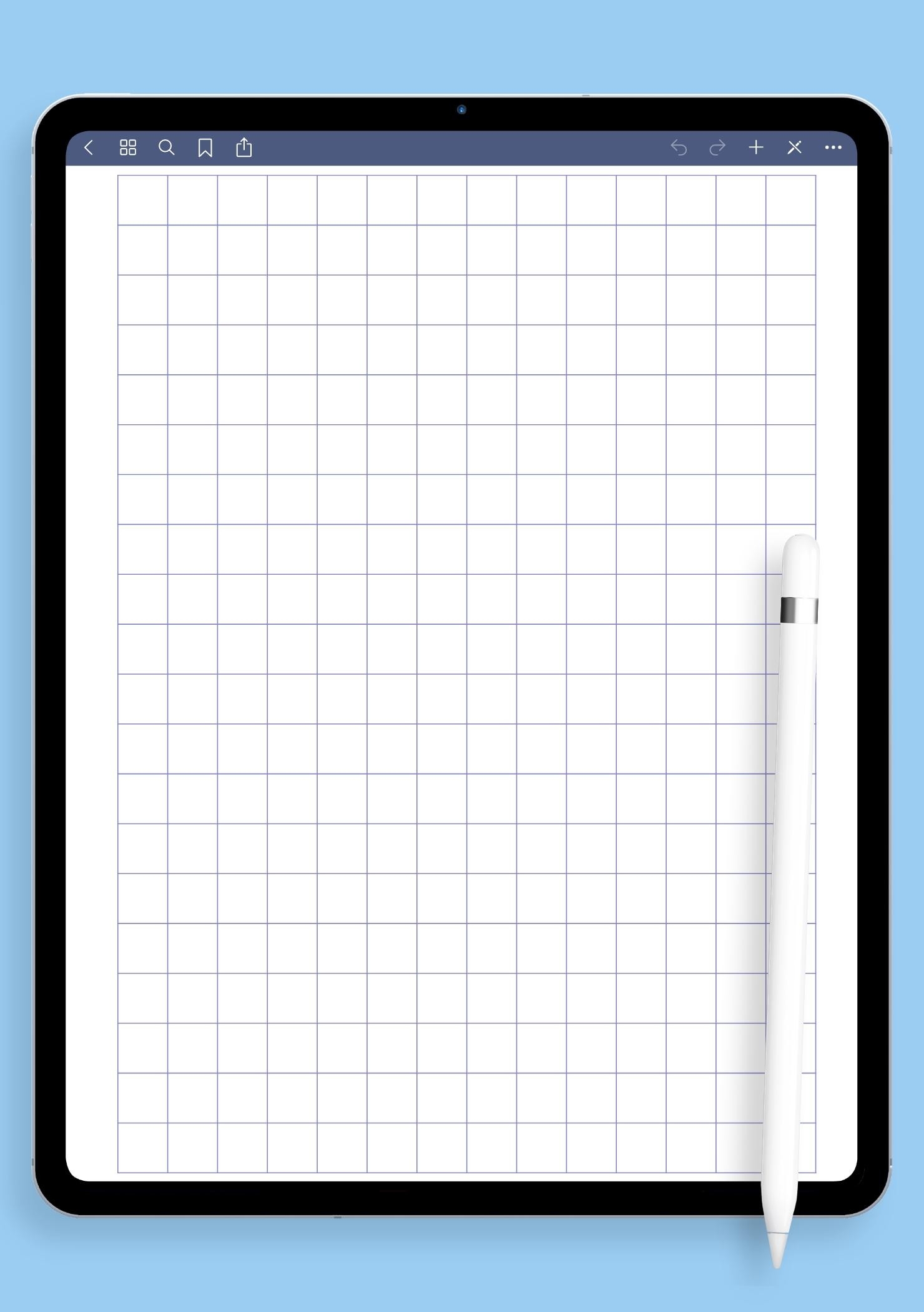 Grid Paper Printable 1 Cm