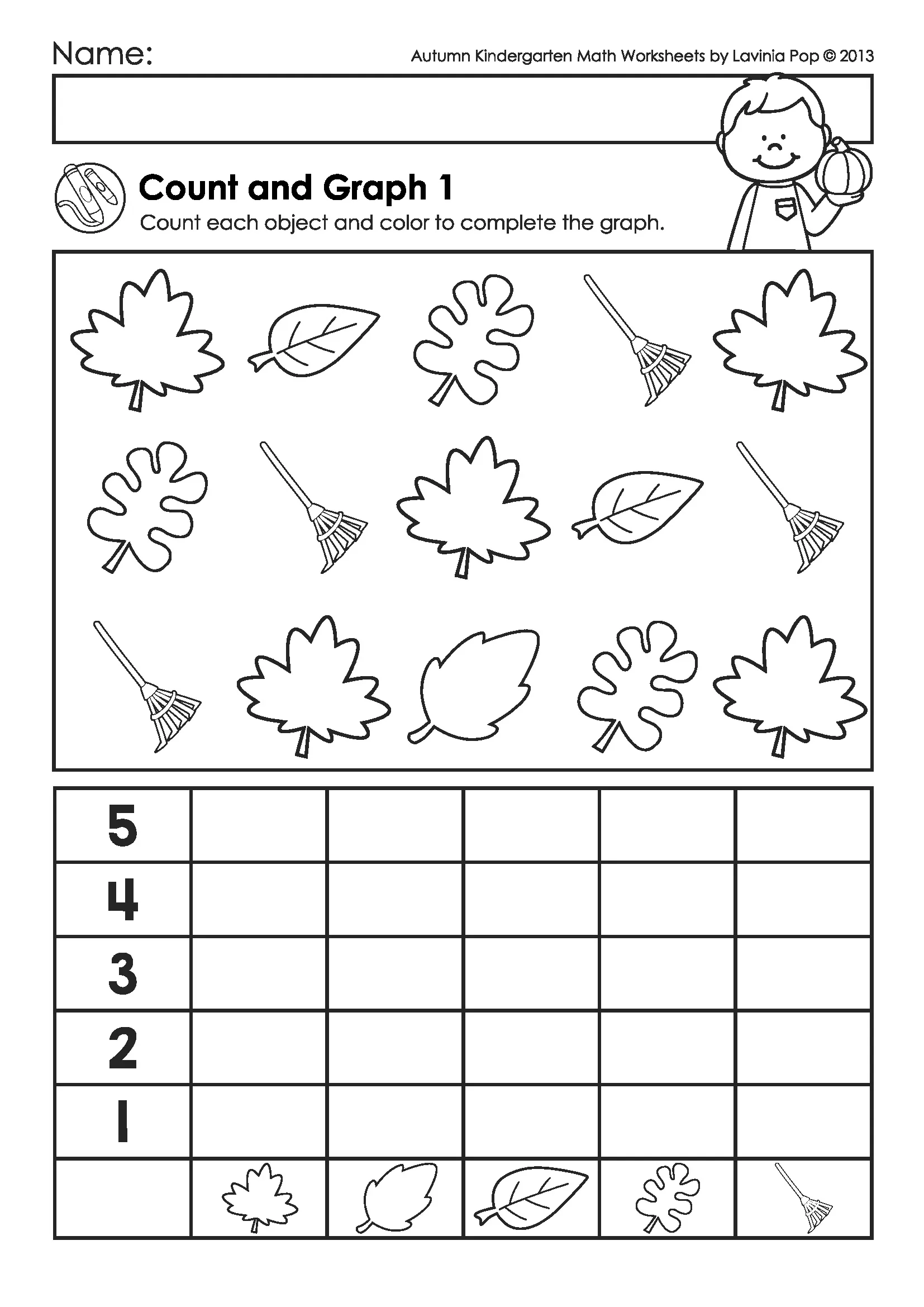 Kindergarten Printable Math Worksheets