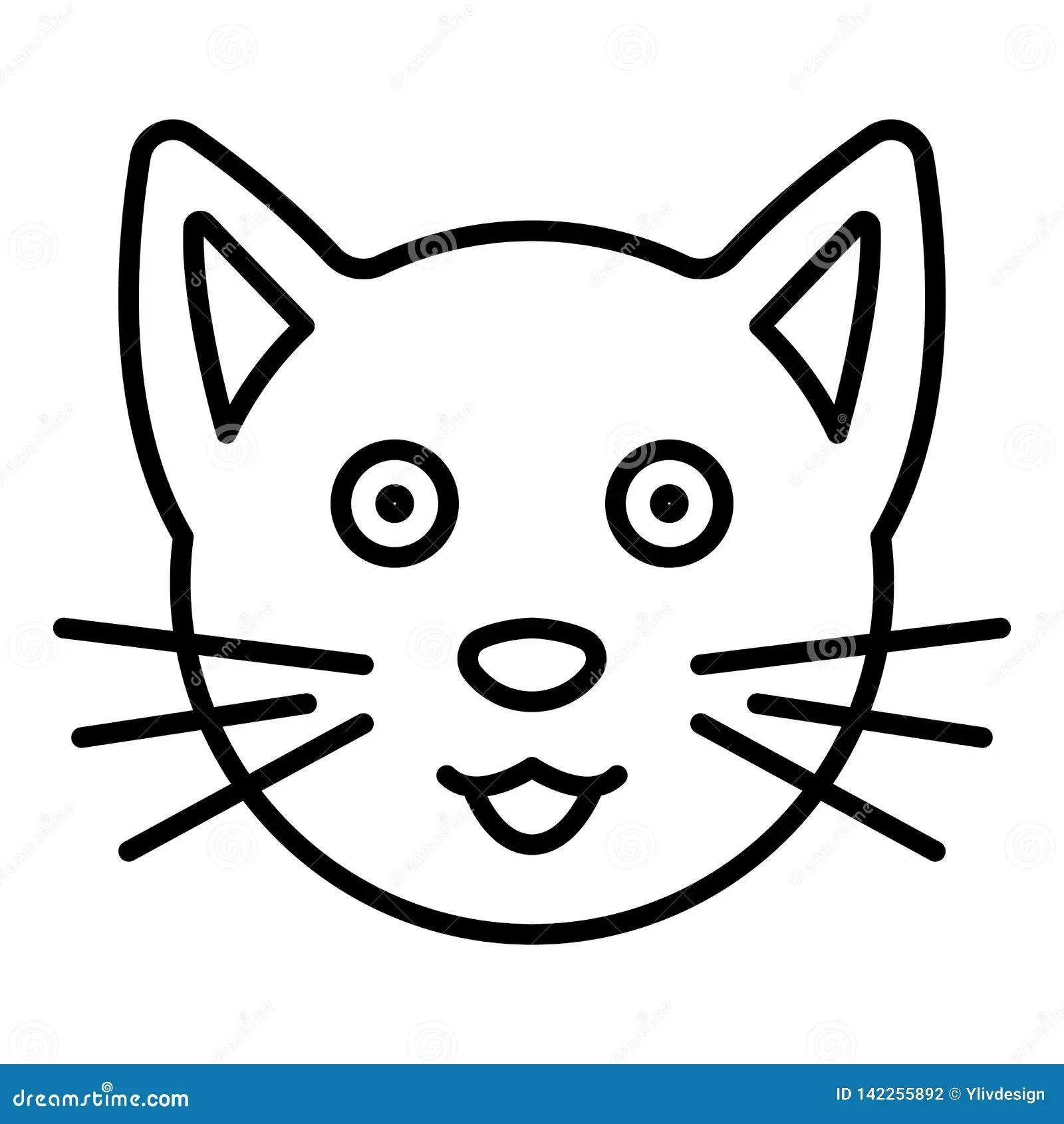 Cat Face Template Printable