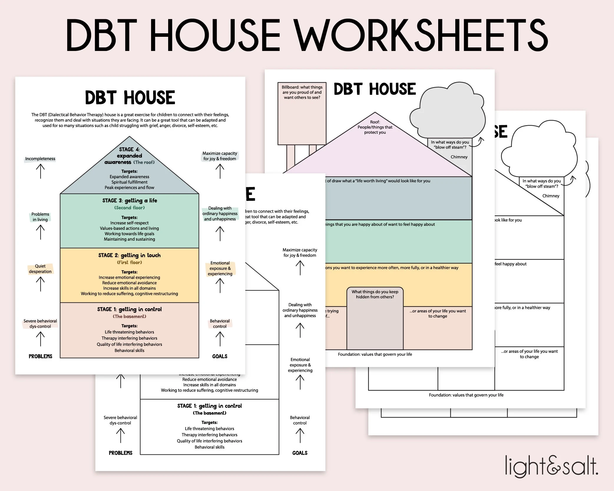 Printable Dbt Worksheets House