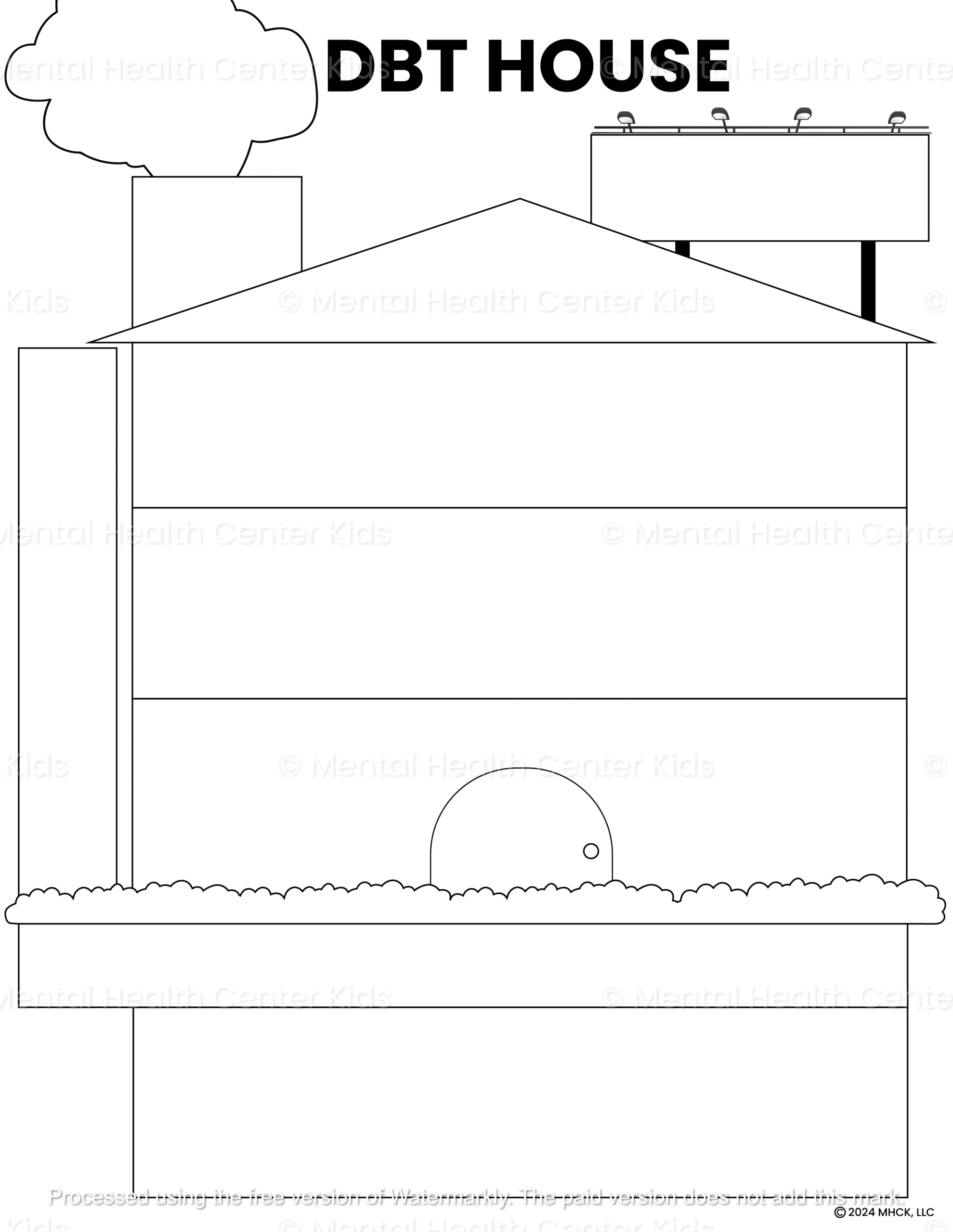 DBT House Worksheet
