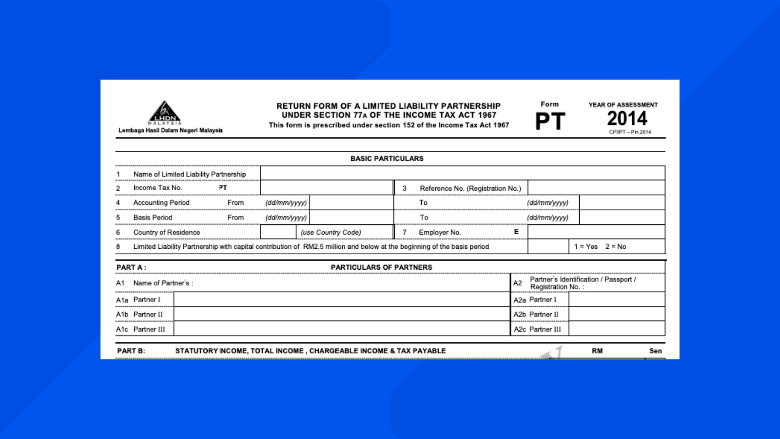 Form P Submission Deadline