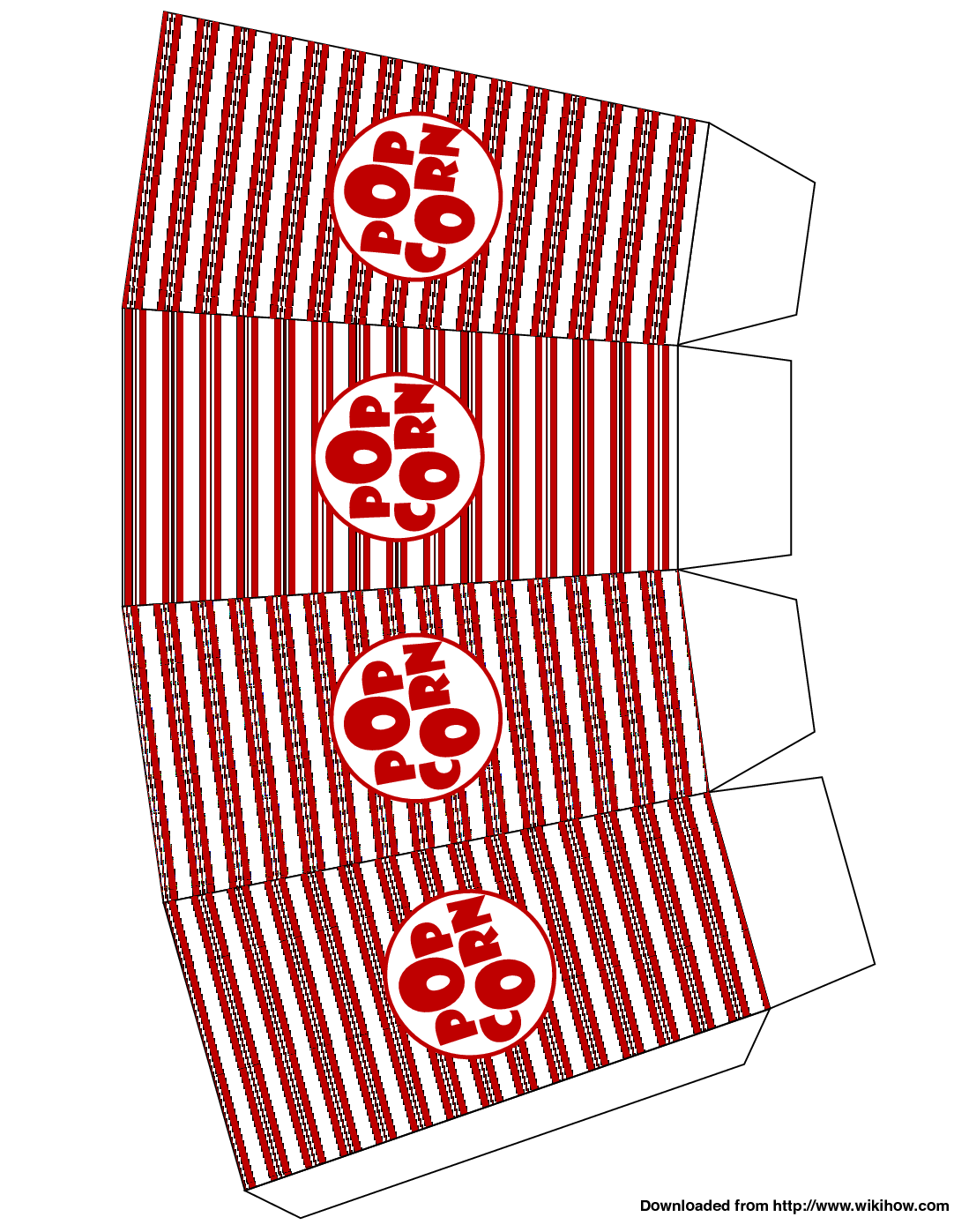 Discover 22 Printable Popcorn Cups And Popcorn Box Template Ideas 