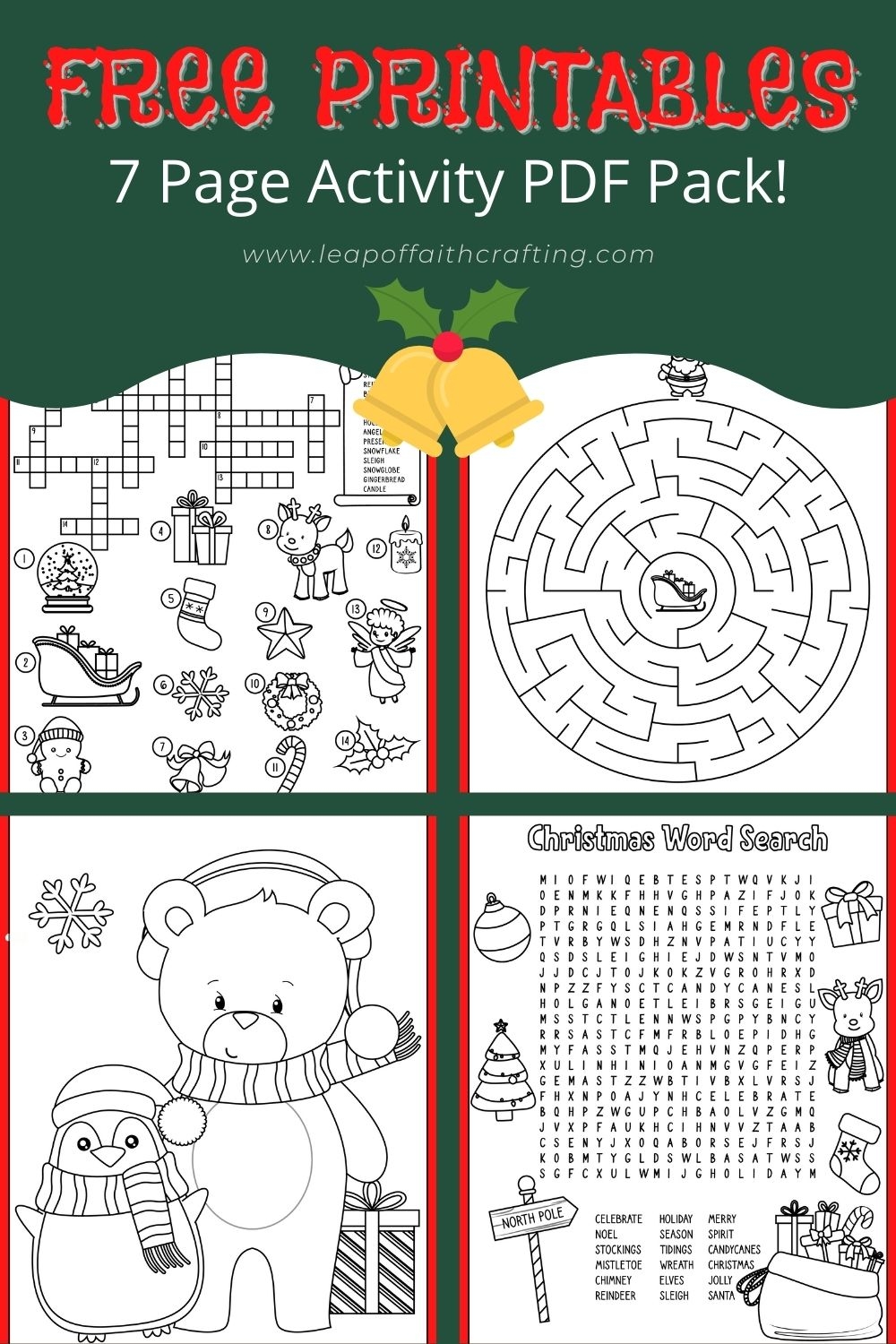 Free Holiday Worksheets Printable
