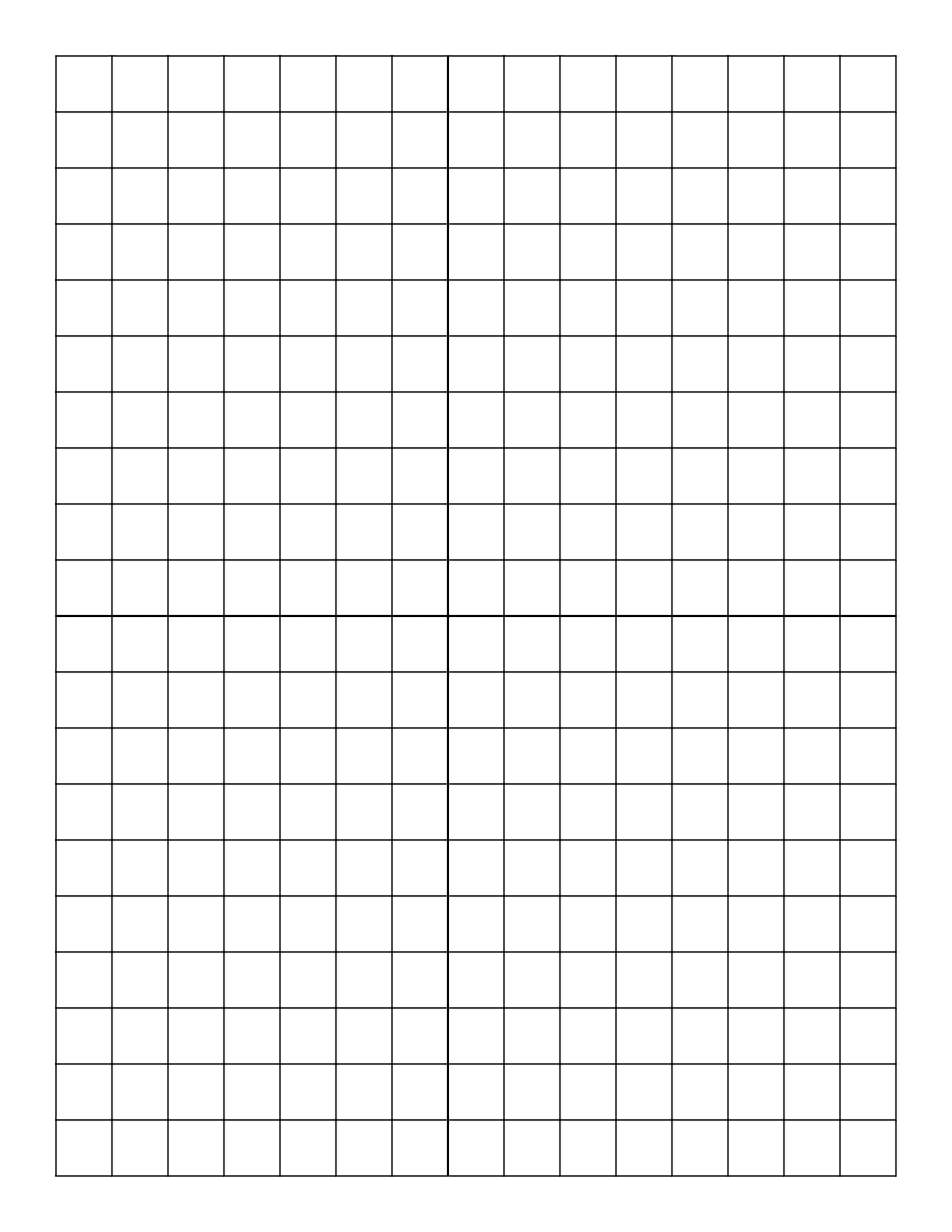Free Downloadable Printable Graph Paper