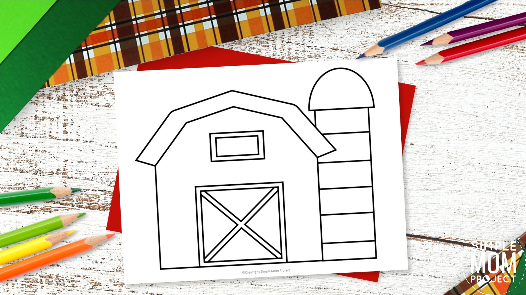 Barn Printable Template