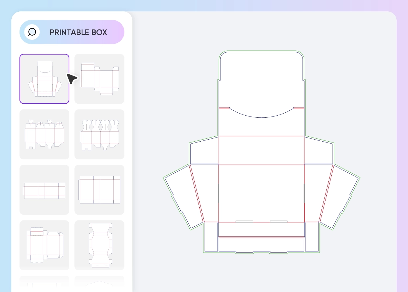 Free Printable Box Templates