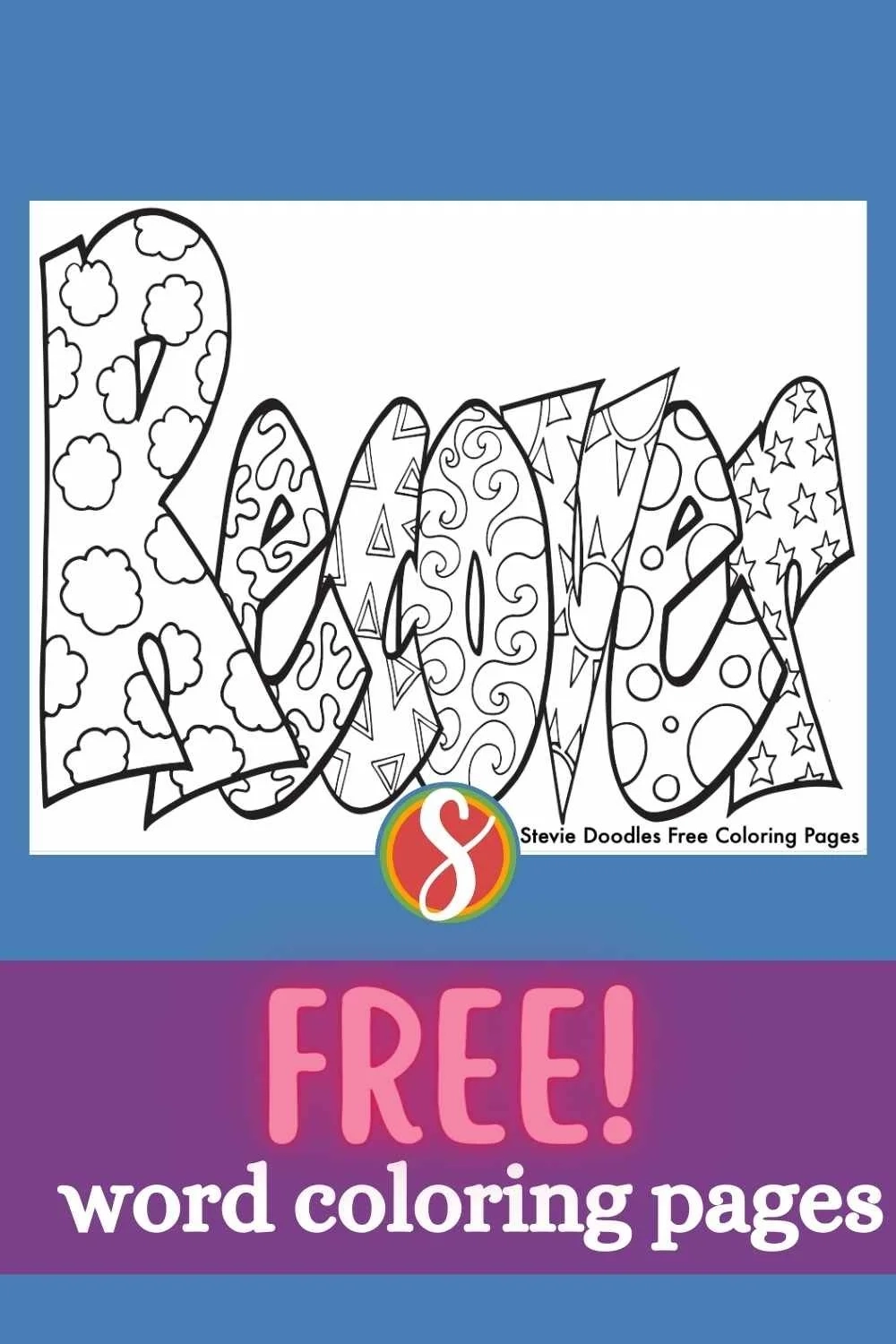 Free Printable Recovery Words