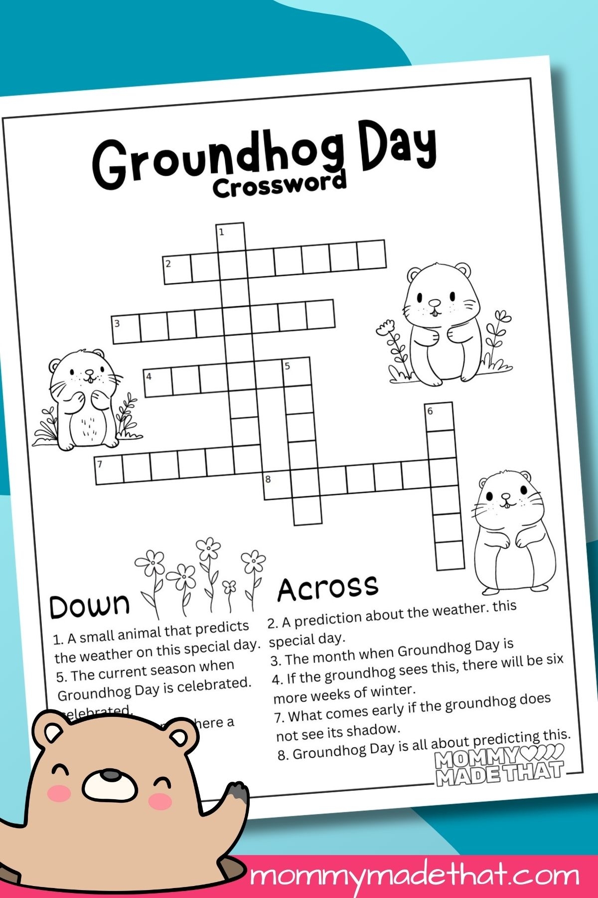 Groundhog Day Printables Lots Of Fun Free Printables 
