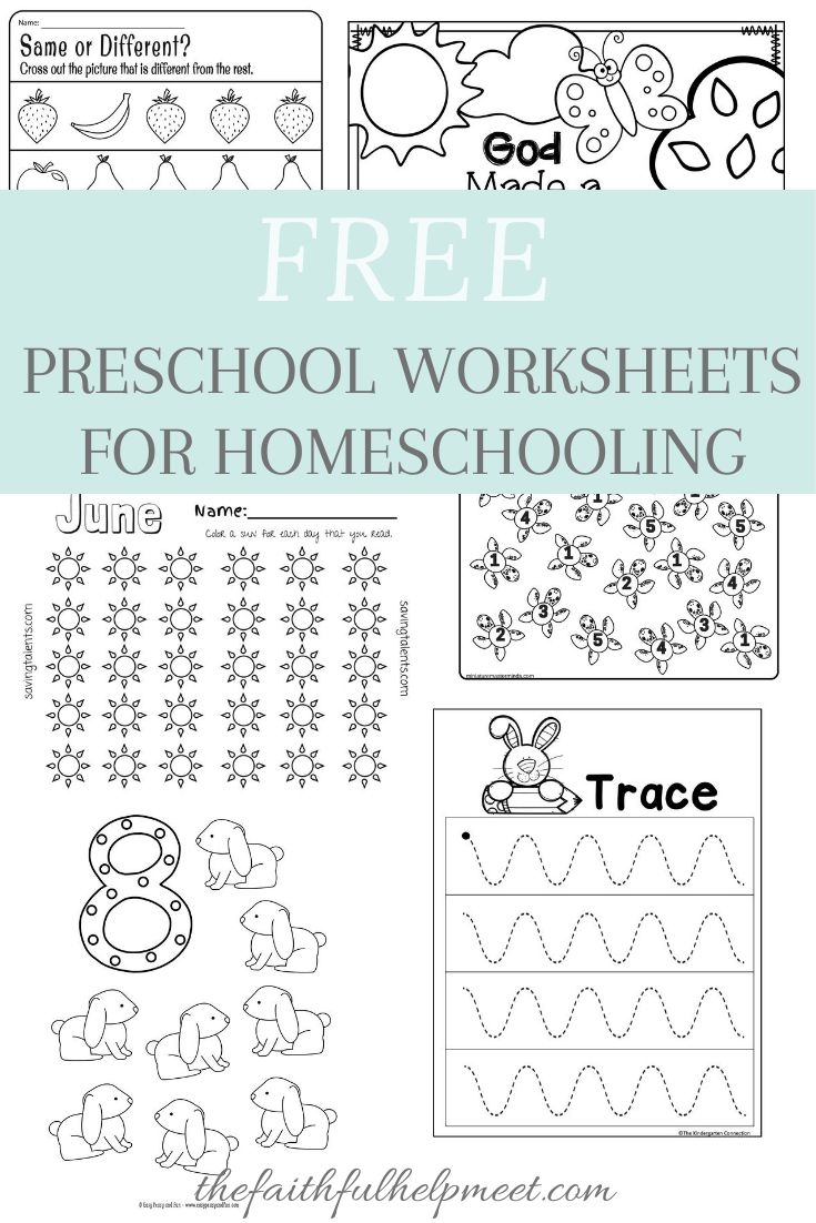 Free Printables For Pre Kindergarten