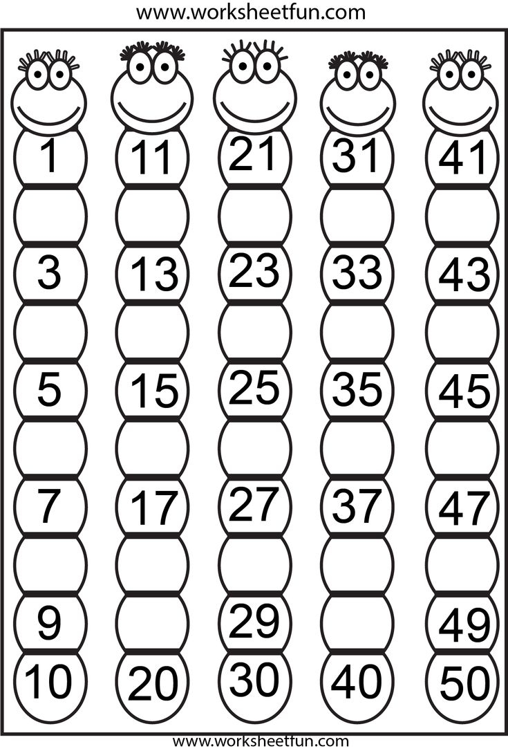 Printable Kindergarten Worksheets Free
