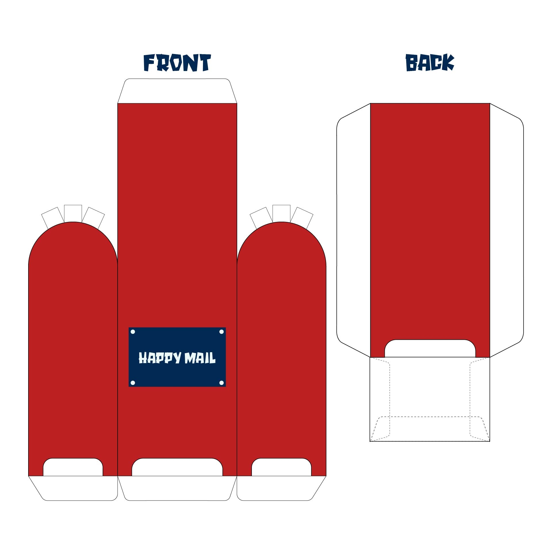 Mailbox Template Printable