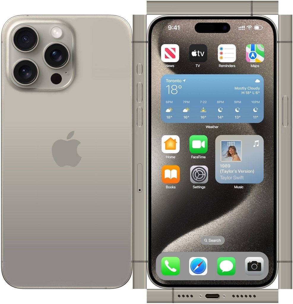 Papercraft IPhone 15 Pro Max Natural Titanium 6 7 inch Dis Flickr