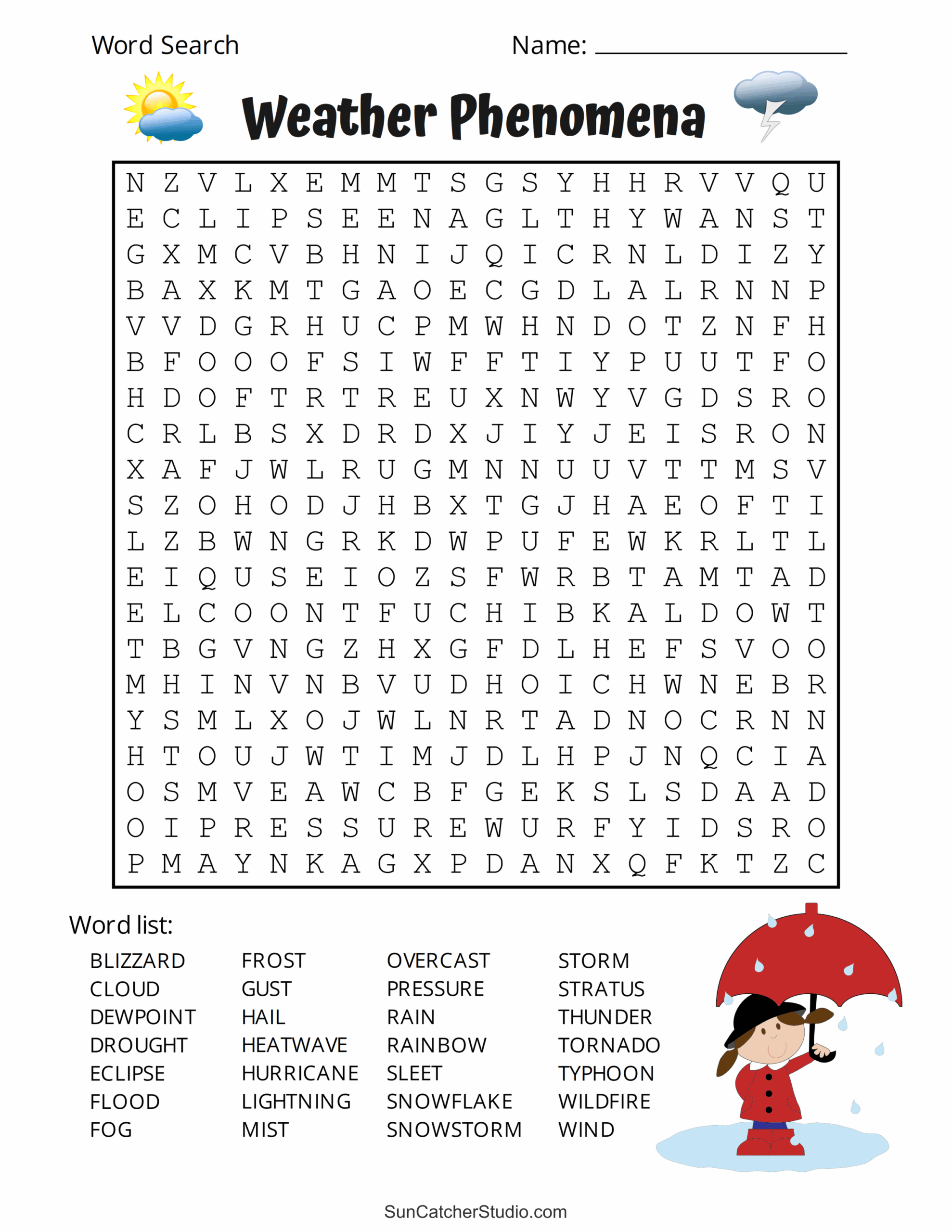 Printable Word Puzzles Free