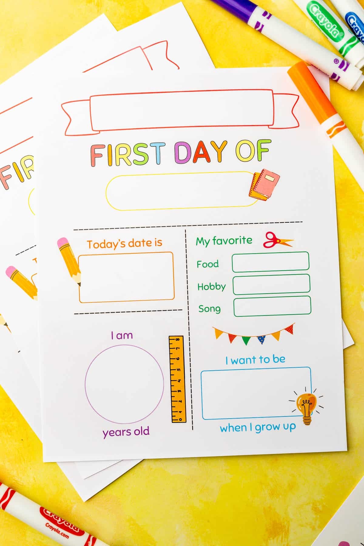 Printable Back To School Sign Completely Christmas