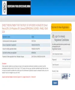 RBI Grade B Notification 2024 Out At Rbi in Registration 