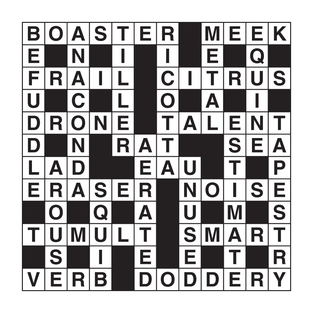 Printable Skeleton Crossword Puzzles