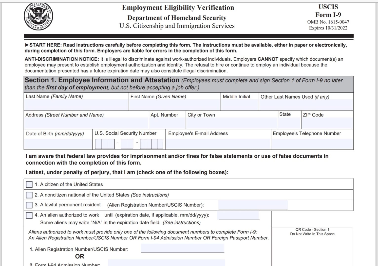 We Know What The New I 9 Form Looks Like And How It May Affect 