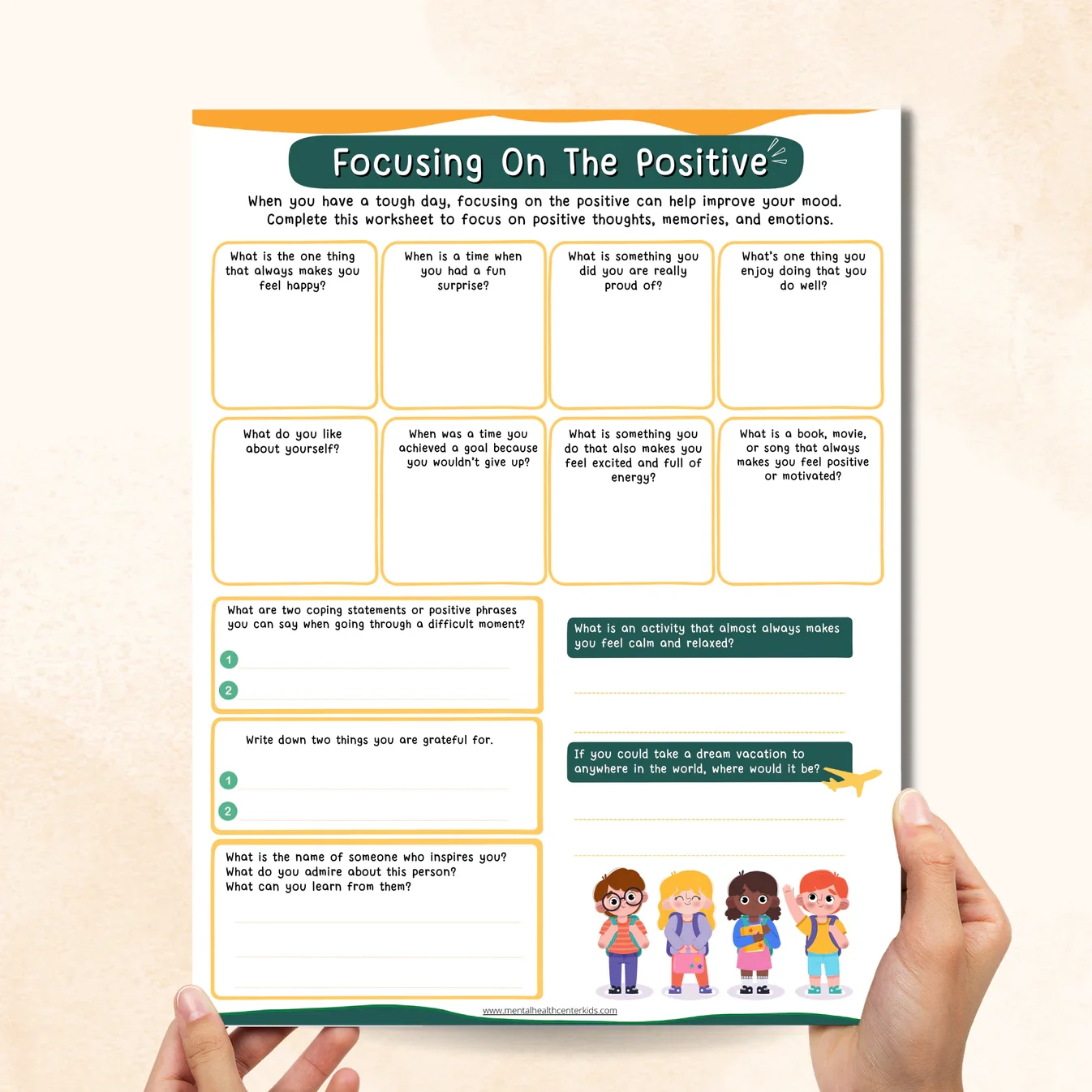 10 Printable CBT Worksheets For Teens Mental Health Center Kids