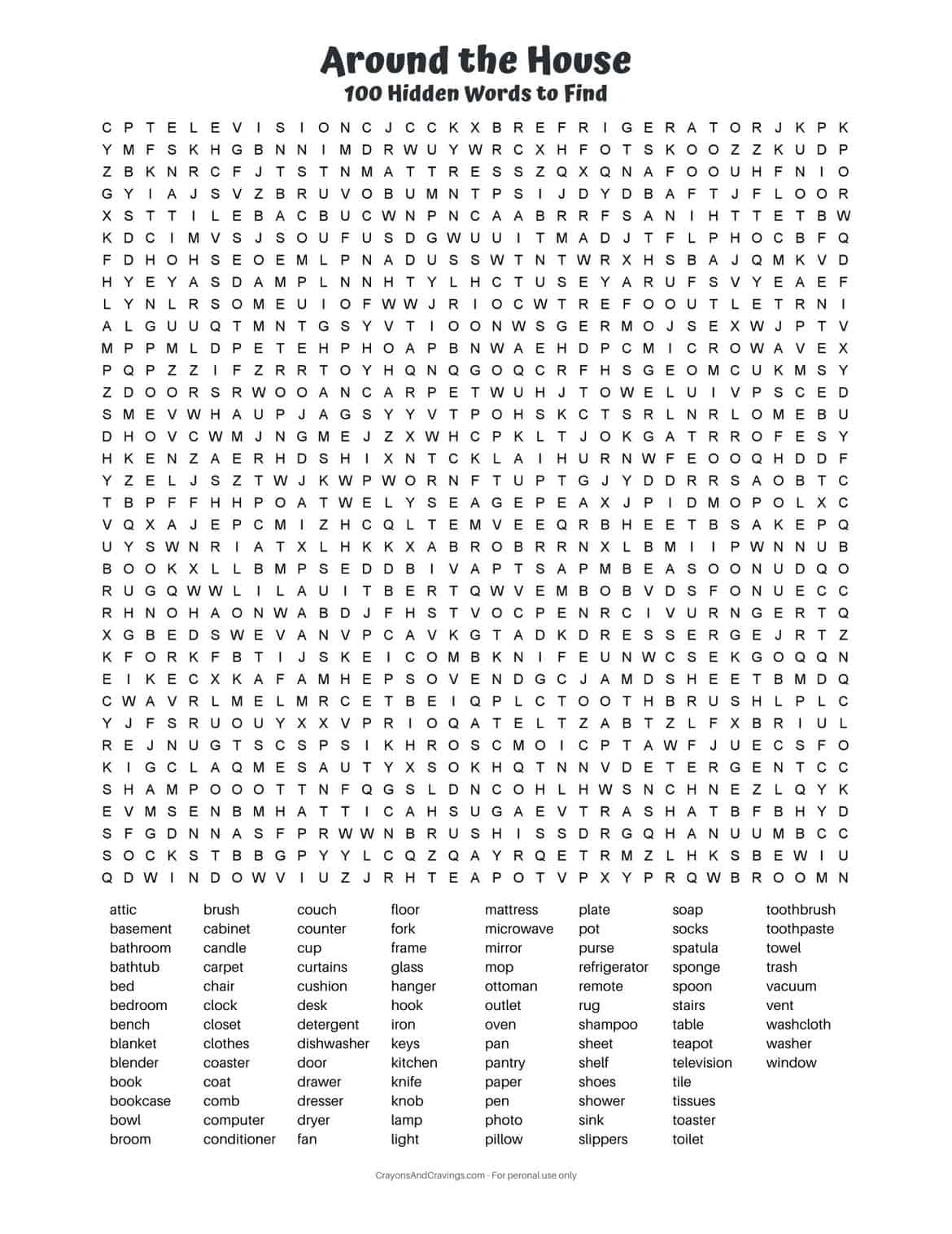 Adult Printable Puzzles Hard