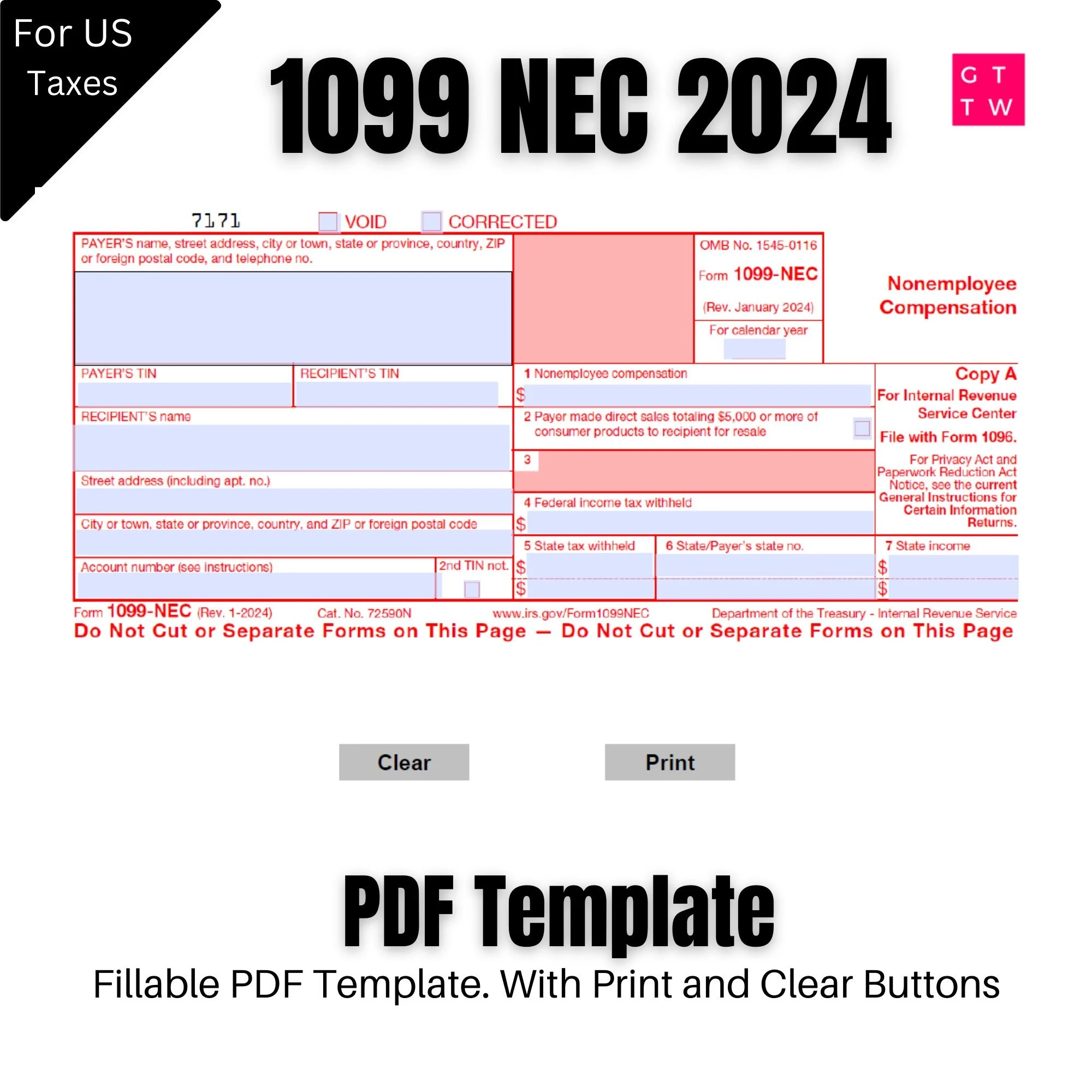 Irs Form Nec 2024