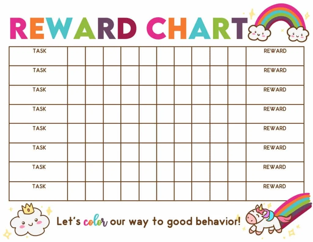 Free Behavior Printables For Kids
