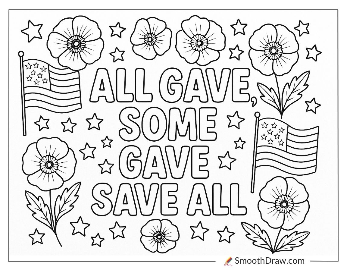20 Memorial Day Coloring Pages Smooth Draw