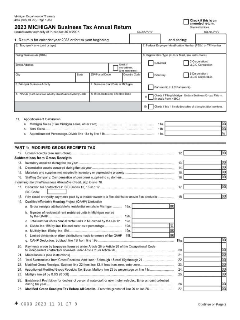 W9 Michigan Form 2025