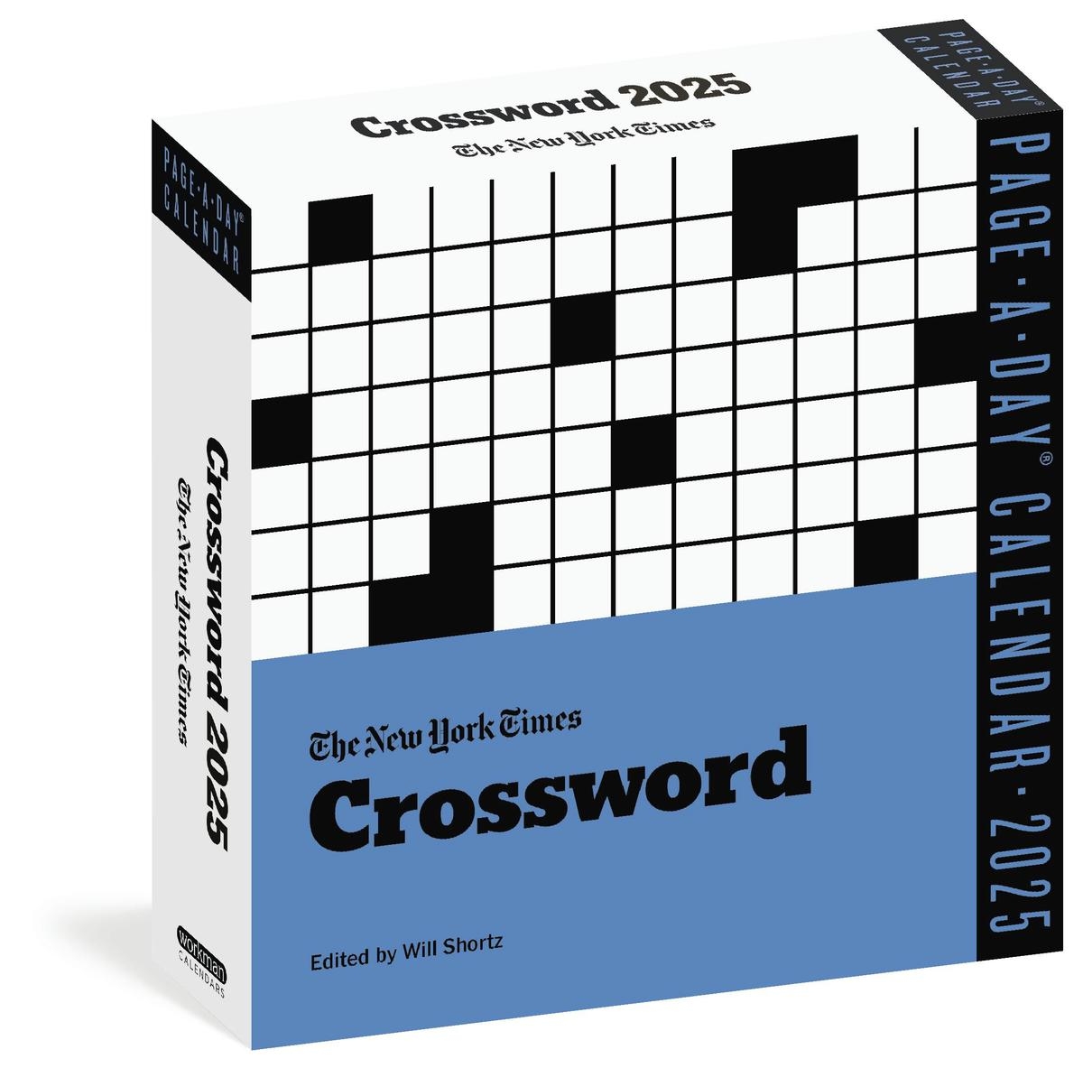 2025 The New York Times Crossword Page A Day Calendar By New York 
