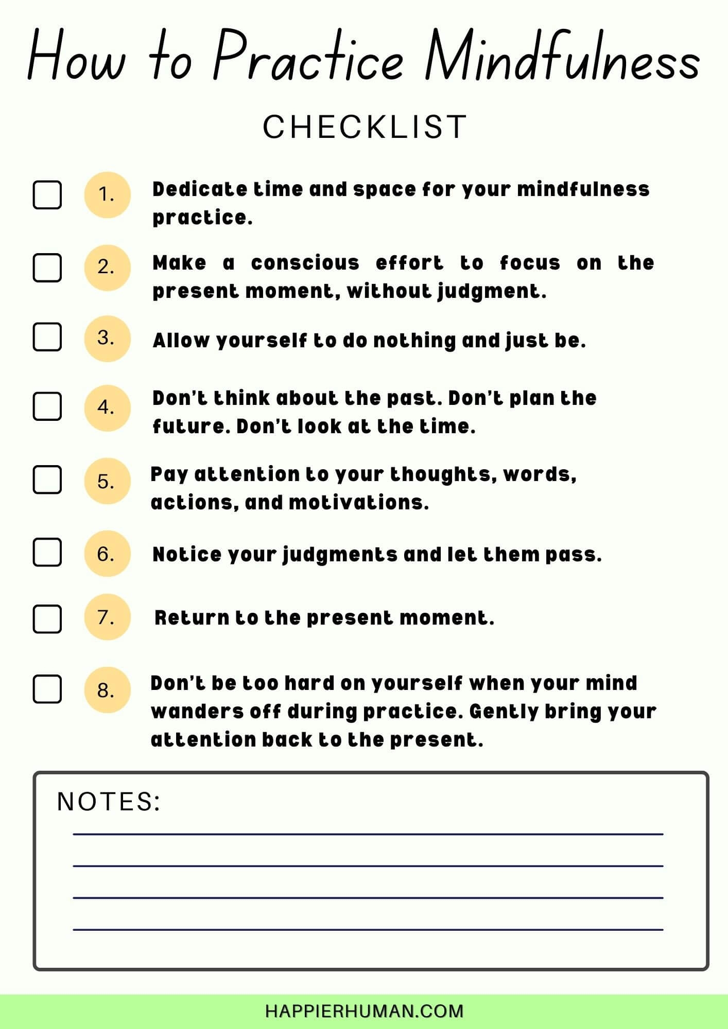 Mindfulness Worksheets For Teens Printable
