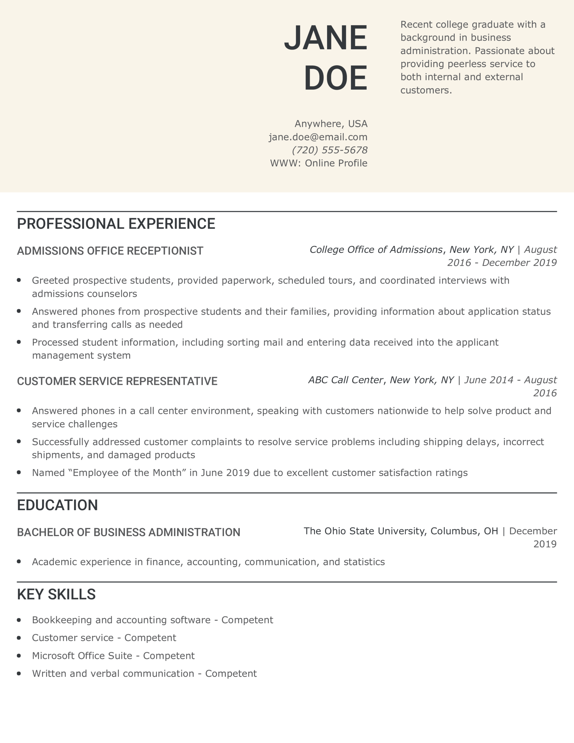 25 Best Administrative Assistant Resume Examples And Templates For 