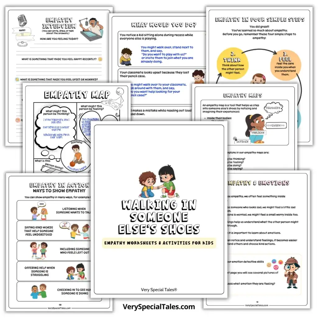 25 Fun Empathy Activities For Kids Free Printable Empathy Bingos 