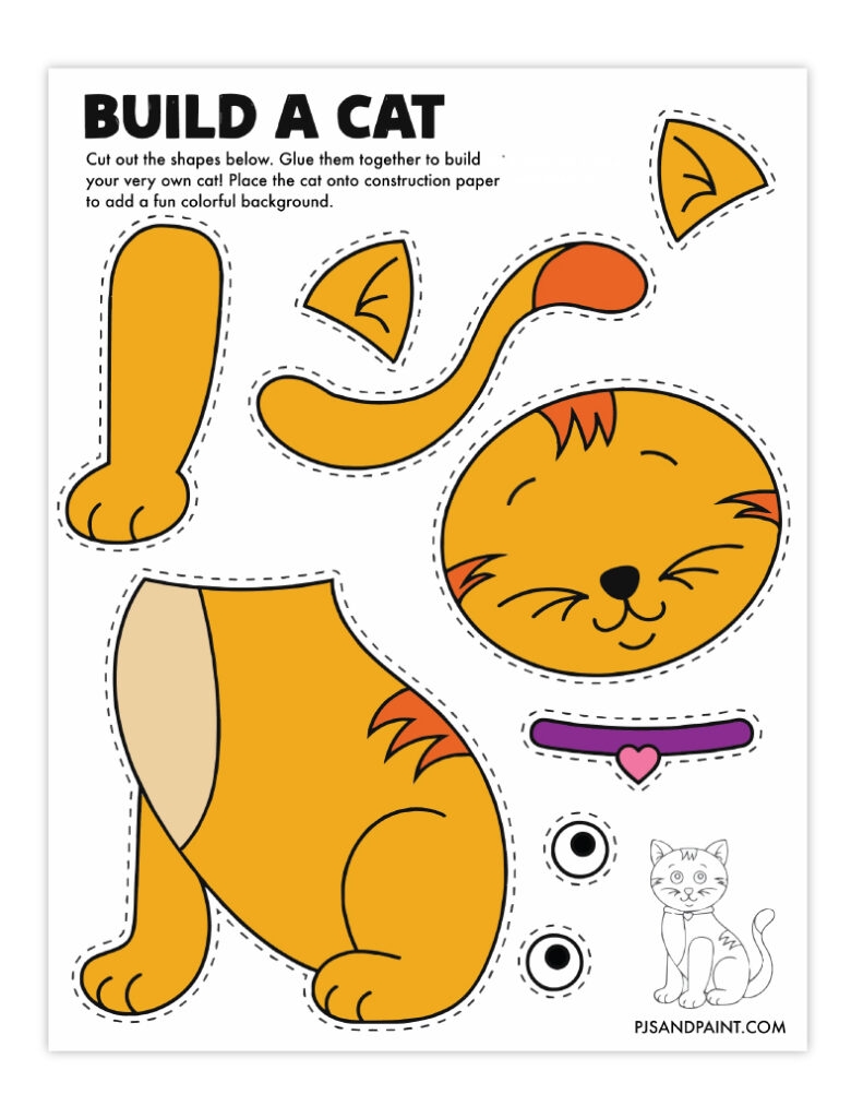 Printable Cut And Paste Worksheet