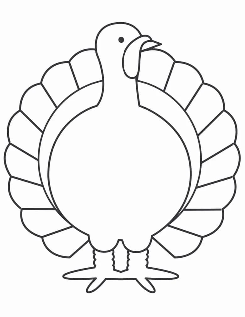 Free Turkey Printable Template