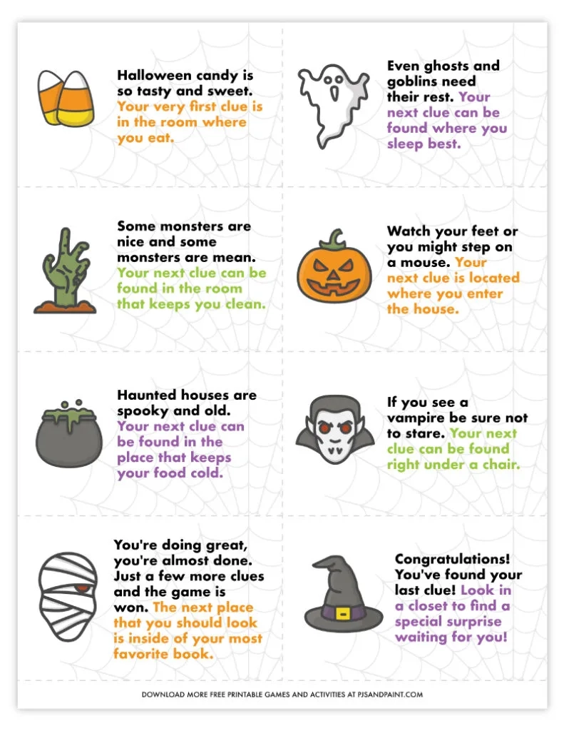 Halloween Worksheets Printable For Adults