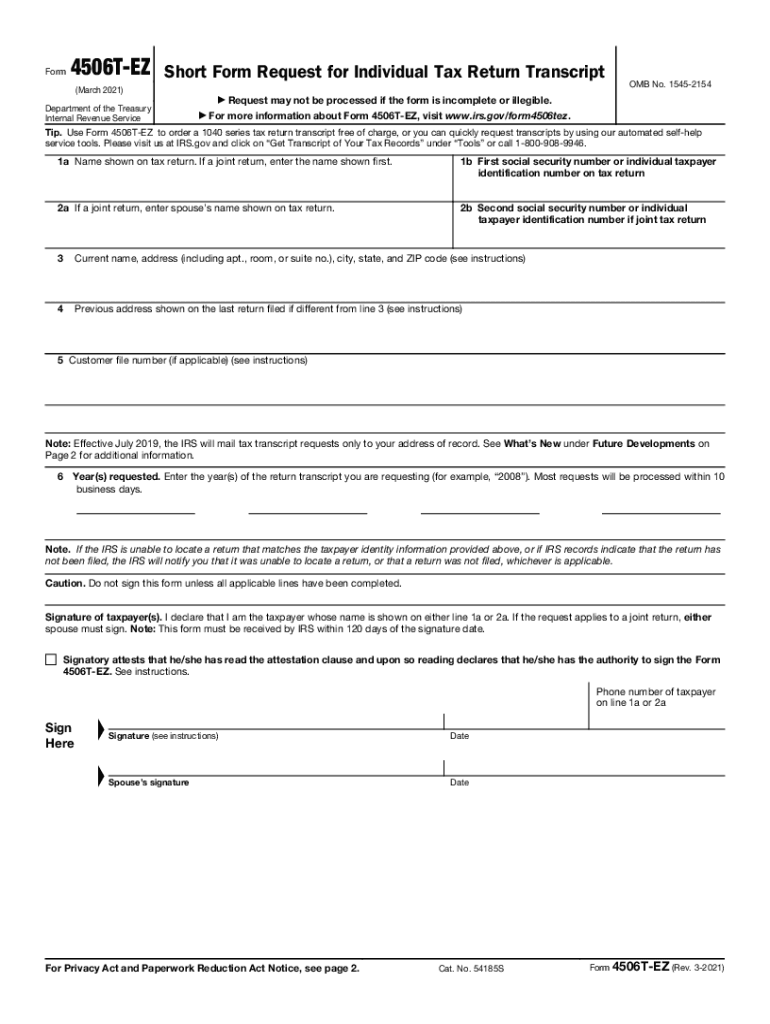 4506t Fill Out amp Sign Online DocHub