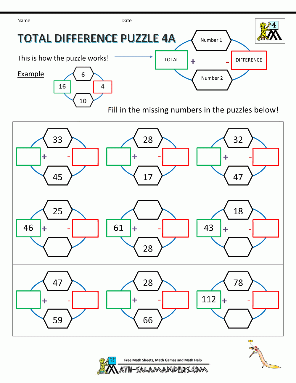 Free Printable Logic Puzzles 4th Grade