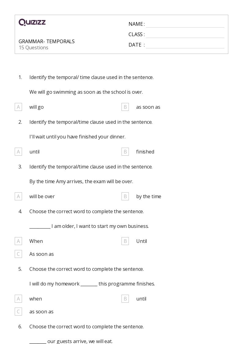 50 Grammar Worksheets For 7th Year On Quizizz Free amp Printable