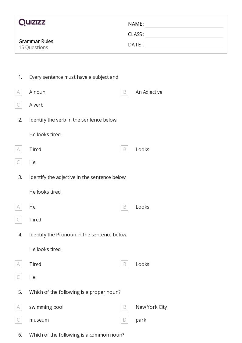 50 Reading amp Writing Worksheets For 7th Grade On Quizizz Free 