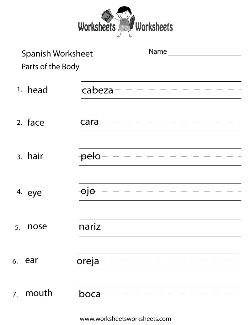 58 Spanish Worksheets Ideas In 2025 Spanish Worksheets Learning 