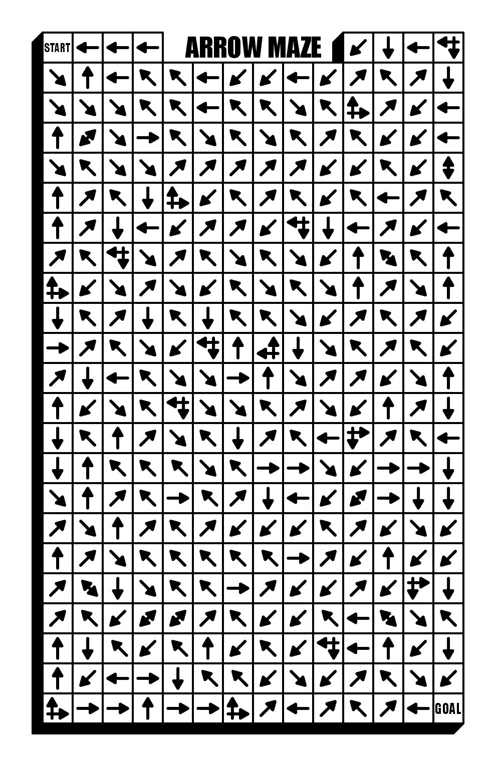6 Difficult Maze Puzzles To Challenge Adults Free Printable 