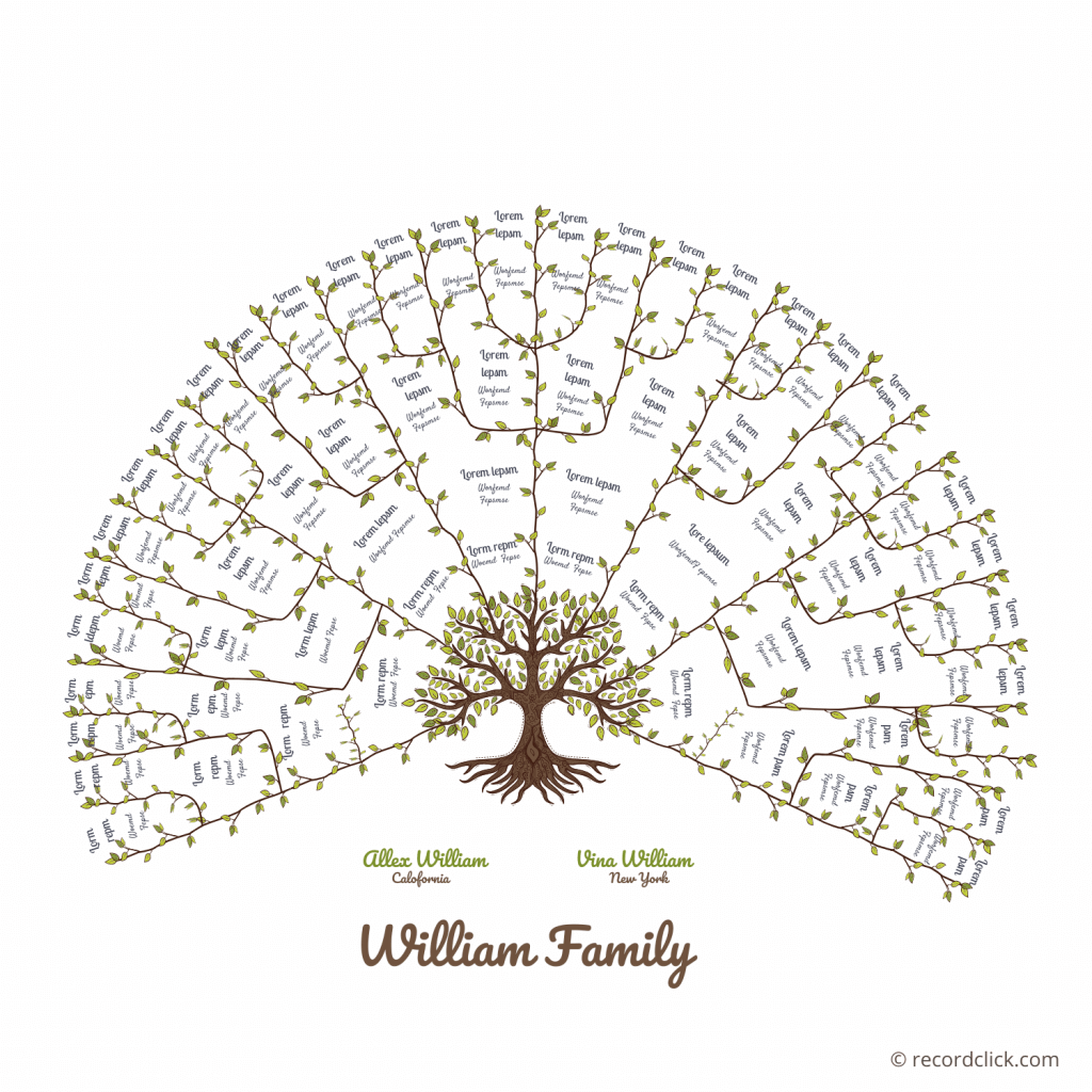 Free Printable Family Tree Template