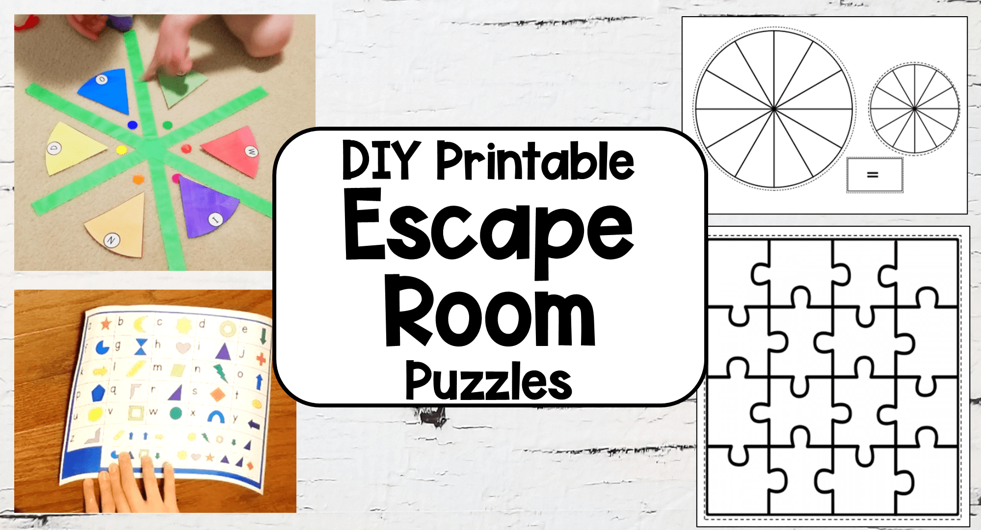 Free Printable Activity Room Escape Clues