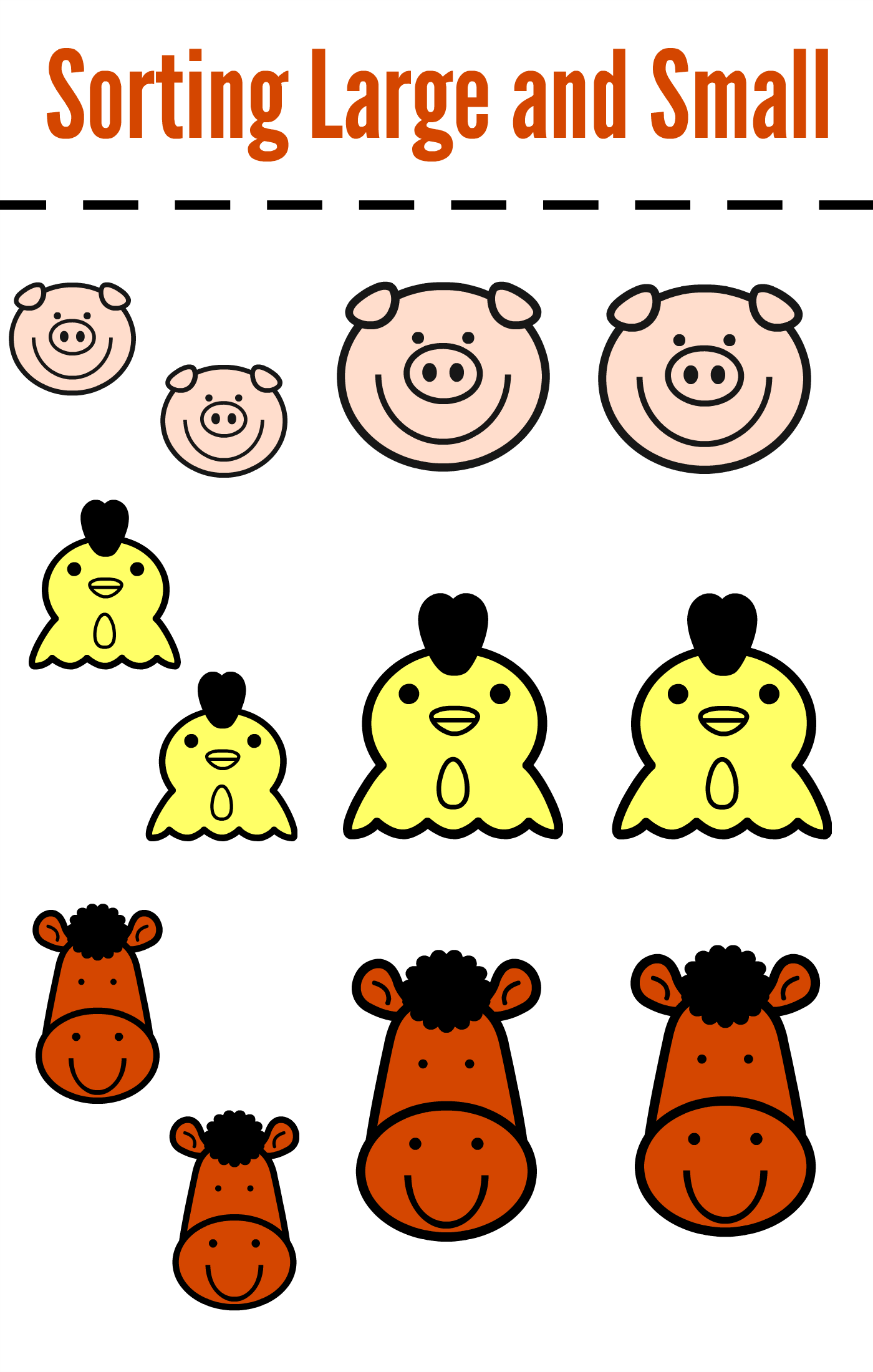 Free Printable Worksheets For 2-3 Year Olds