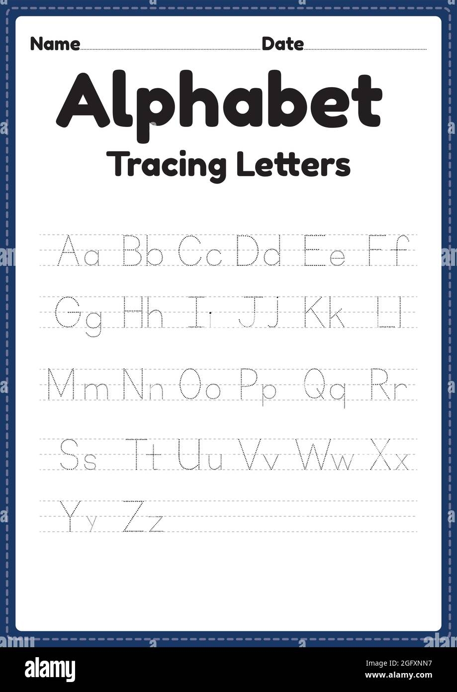 Printable Abc Worksheets For Preschool