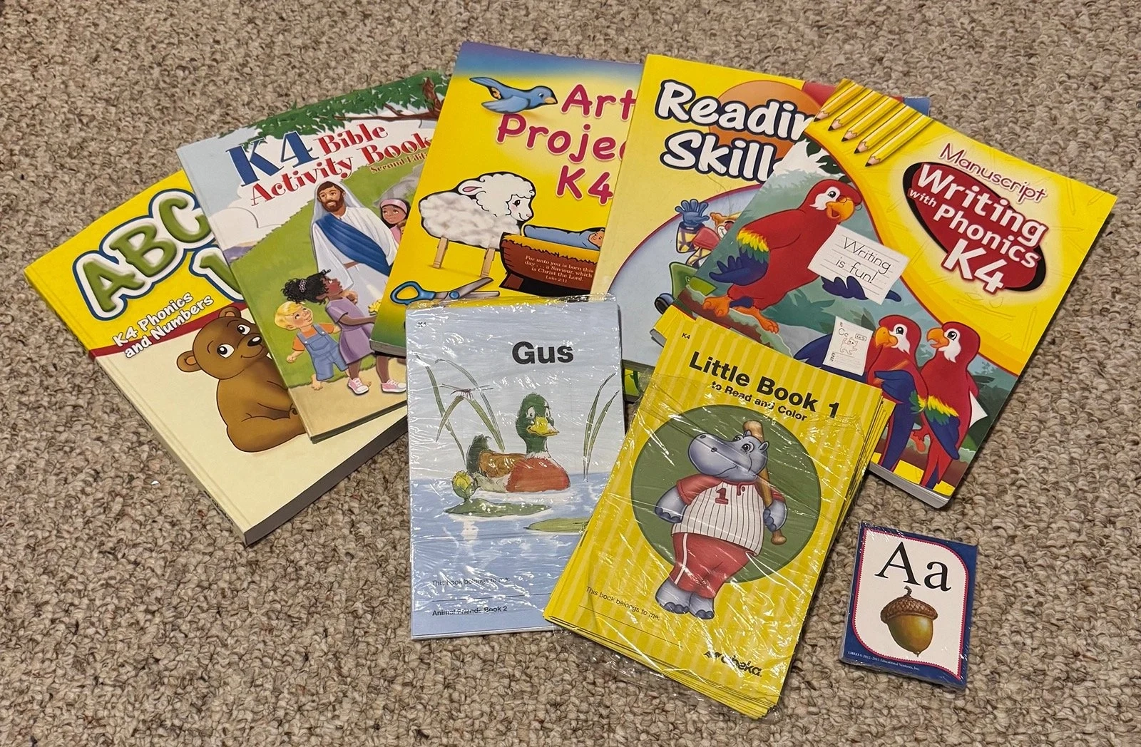 Abeka K4 Child Kit
