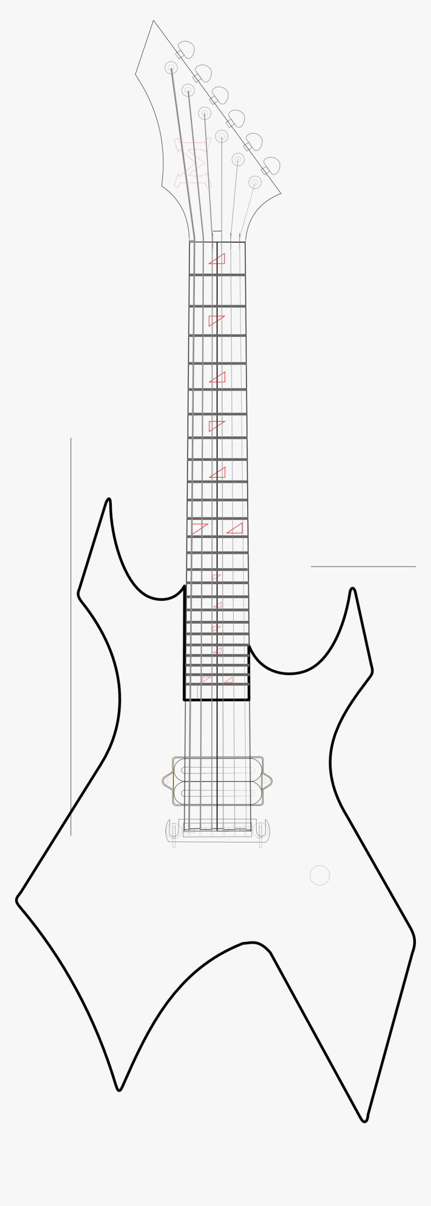 Guitar Printable Template
